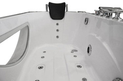 WANNA SPA Z HYDROMASAŻEM JACUZZI AQUAPEUTIC AQ-1633, 1-osobowa 168x86x60cm lewa