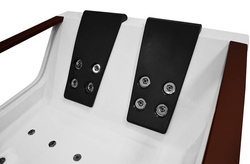 WANNA SPA Z HYDROMASAŻEM JACUZZI AQUAPEUTIC AQ-812, 2-osobowa 180x120x61cm