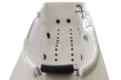 WANNA SPA Z HYDROMASAŻEM JACUZZI AQUAPEUTIC 1050, 1-osobowa 174x88x70 cm, prawa