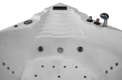 WANNA SPA Z HYDROMASAŻEM JACUZZI AQUAPEUTIC AQ-103, 2-osobowa 140x140x67cm