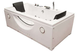 WANNA SPA Z HYDROMASAŻEM JACUZZI AQUAPEUTIC AQ-1659, 2-osobowa 180x92x60cm