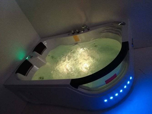 WANNA SPA Z HYDROMASAŻEM JACUZZI AQUAPEUTIC AQ-1665 PRESTIGE, 2-osobowa, 180x120x63 cm, lewa
