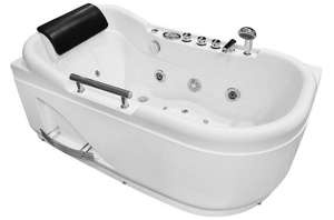 WANNA SPA Z HYDROMASAŻEM JACUZZI AQUAPEUTIC AQ-1683, 1-osobowa 140x80x66cm lewa
