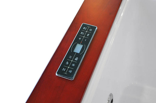 WANNA SPA Z HYDROMASAŻEM AQUAPEUTIC AQ-1666, 2-osobowa, 150x180x67 cm, z obudową