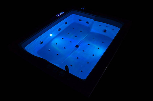 WANNA SPA Z HYDROMASAŻEM AQUAPEUTIC AQ-1666, Turbo 2-osobowa, 150x180x67 cm, bez obudowy