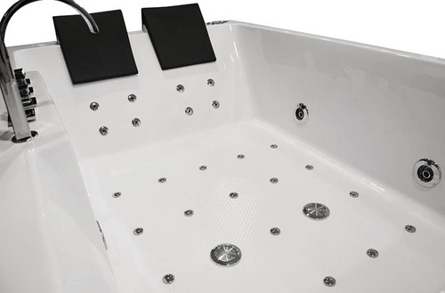 WANNA SPA Z HYDROMASAŻEM JACUZZI AQUAPEUTIC AQ-1642 PLUS 2-osobowa 186x121x65 cm PRAWA