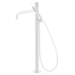 Bateria wolnostojąca wannowa Tres Study Exclusive z dźwignią, biały mat