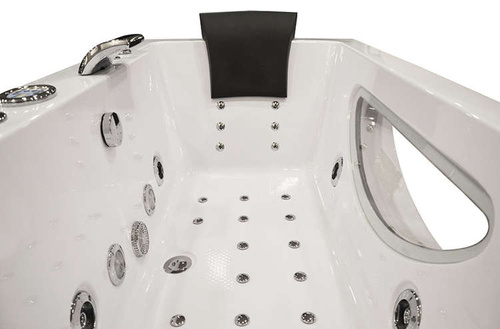 WANNA SPA Z HYDROMASAŻEM JACUZZI AQUAPEUTIC AQ-1659, 2-osobowa 180x92x60cm