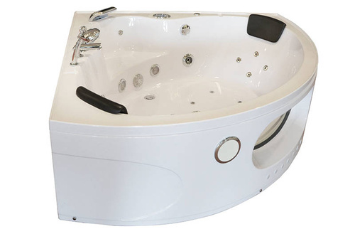 WANNA SPA Z HYDROMASAŻEM JACUZZI AQUAPEUTIC AQ-1638 TOP, 2-osobowa 150x150x55,5 cm