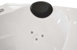 WANNA SPA Z HYDROMASAŻEM JACUZZI AQUAPEUTIC AQ-207, 1-osobowa 150x92 cm lewa
