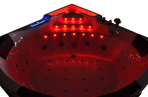 WANNA SPA Z HYDROMASAŻEM JACUZZI AQUAPEUTIC AQ-1678, 2-osobowa 150x150x62 cm