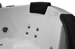 Wanna z hydromasażem narożna SPA AQ-1004 Turbo  2-osobowa, 152x152x56 cm
