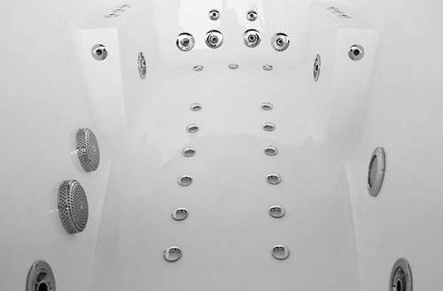 WANNA SPA Z HYDROMASAŻEM ASYMETRYCZNA AQUAPEUTIC AQ-07A, 1-osobowa 170x100x70 cm