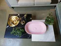 Umywalka nablatowa Ravon Space 54x33,5x13,5 cm, kolor mat lub połysk paleta RAL lub NCS