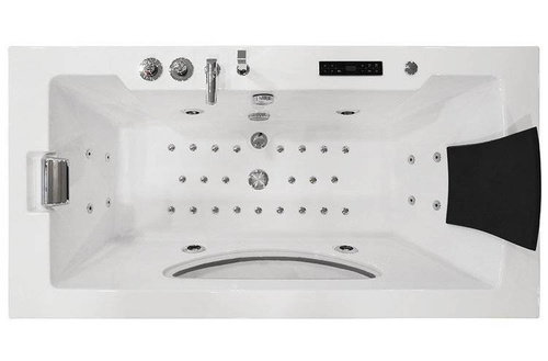 WANNA SPA Z HYDROMASAŻEM JACUZZI AQUAPEUTIC AQ-107 PLUS, 1-osobowa 180x91x60 cm prawa
