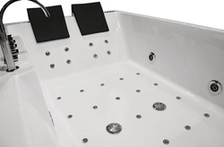 WANNA SPA Z HYDROMASAŻEM JACUZZI AQUAPEUTIC AQ-1642 PLUS 2-osobowa 186x121x65 cm PRAWA