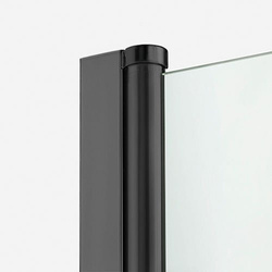 Kabina prysznicowa prostokątna New Soleo Black 100x80x195