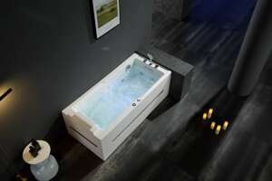 WANNA SPA Z HYDROMASAŻEM JACUZZI AQUAPEUTIC AQ-1802, 1-osobowa, 150x73x60 cm