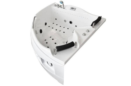 WANNA SPA Z HYDROMASAŻEM JACUZZI AQUAPEUTIC 186, narożna 2-osobowa, 152 x 152 x 71 cm