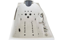 WANNA SPA Z HYDROMASAŻEM JACUZZI AQUAPEUTIC 1050, 1-osobowa 174x88x70 cm, lewa