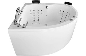 WANNA SPA Z HYDROMASAŻEM JACUZZI AQUAPEUTIC AQ-0032A, 2-osobowa 150x150x70 cm
