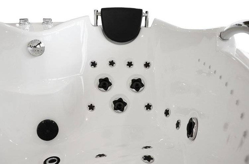 WANNA SPA Z HYDROMASAŻEM JACUZZI AQUAPEUTIC 186, narożna 2-osobowa, 152 x 152 x 71 cm