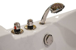 WANNA SPA Z HYDROMASAŻEM JACUZZI AQUAPEUTIC AQ-1678, 2-osobowa 150x150x62 cm