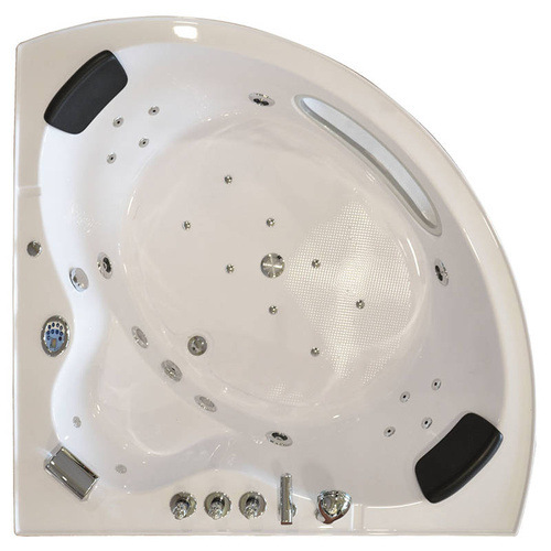 WANNA SPA Z HYDROMASAŻEM JACUZZI AQUAPEUTIC AQ-1638, 2-osobowa 150x150x55,5 cm