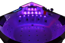 WANNA SPA Z HYDROMASAŻEM JACUZZI AQUAPEUTIC AQ-1678, 2-osobowa 150x150x62 cm