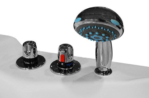 WANNA SPA Z HYDROMASAŻEM JACUZZI AQUAPEUTIC AQ-103, 2-osobowa 140x140x67cm