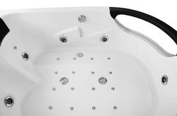 WANNA SPA Z HYDROMASAŻEM JACUZZI AQUAPEUTIC AQ-1665 TOP, 2-osobowa, 180x120x63 cm, prawa
