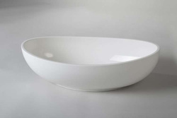 Umywalka Ravon Tulipano 62x33,5x17 cm, kolor z palety RAL/NCS