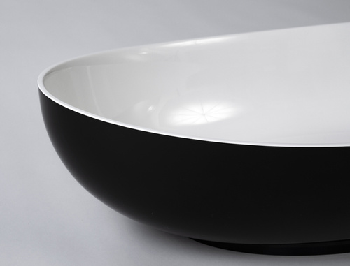 Umywalka Ravon Tulipano 62 x 33,5 x 17,5 cm, bikolor mat lub połysk