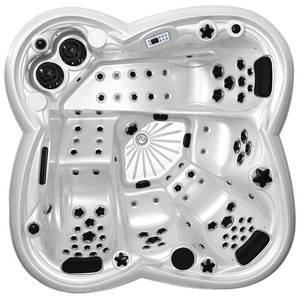 WANNA ZEWNĘTRZNA Z HYDROMASAŻEM AQUAPEUTIC 1538, 5-osobowa 220x220x99,5 cm