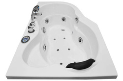 WANNA SPA Z HYDROMASAŻEM JACUZZI AQUAPEUTIC AQ-207, 1-osobowa 150x92 cm lewa