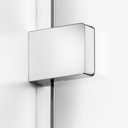 Kabina prysznicowa przyścienna Eventa 100x80x200 cm, srebrny, strona prawa lub lewa.