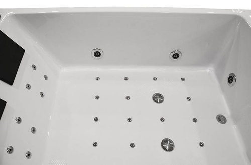 WANNA SPA Z HYDROMASAŻEM JACUZZI AQUAPEUTIC AQ-1642 PLUS 2-osobowa 186x121x65 cm PRAWA