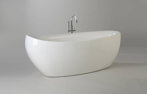 WANNA WOLNOSTOJĄCA RAVON AMBIENTE KOMPOZYT QUALTEC, BIAŁY POŁYSK