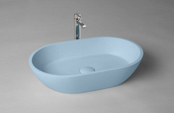 Umywalka nablatowa Ravon Space 54x33,5x13,5 cm, kolor mat lub połysk paleta RAL lub NCS