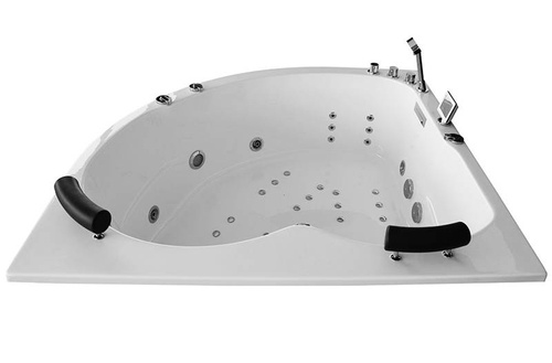 WANNA SPA Z HYDROMASAŻEM JACUZZI AQUAPEUTIC AQ-0032A, 2-osobowa 150x150x70 cm