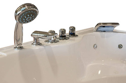 WANNA SPA Z HYDROMASAŻEM JACUZZI AQUAPEUTIC AQ-1638, 2-osobowa 150x150x55,5 cm