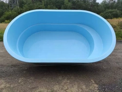 Basen zewnętrzny/ogrodowy 4,0x2,4x1,12 m, odporny na UV