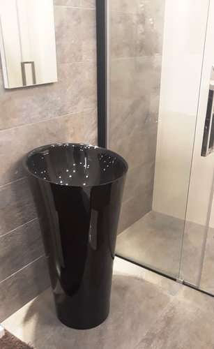 Umywalka wolnostojąca Ravon Saxo średnica 48 cm, kolor mat lub połysk