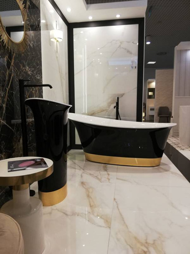 Umywalka wolnostojąca Ravon Euphoria 60x38x90 cm, bikolor limited mat lub połysk