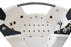 WANNA SPA Z HYDROMASAŻEM JACUZZI AQUAPEUTIC 1060, 2-osobowa 154x154x69 cm