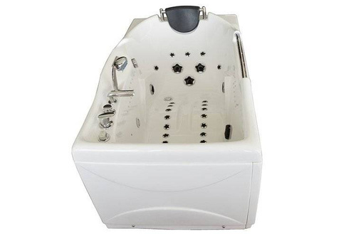 WANNA SPA Z HYDROMASAŻEM JACUZZI AQUAPEUTIC 1050, 1-osobowa 174x88x70 cm, prawa