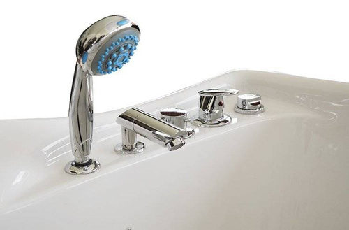 WANNA SPA Z HYDROMASAŻEM JACUZZI AQUAPEUTIC 1050, 1-osobowa 174x88x70 cm, lewa