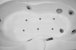 WANNA SPA Z HYDROMASAŻEM JACUZZI AQUAPEUTIC AQ-207, 1-osobowa 150x92 cm lewa