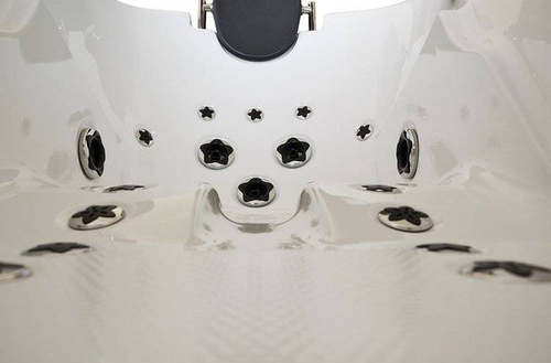 WANNA SPA Z HYDROMASAŻEM JACUZZI AQUAPEUTIC 1050, 1-osobowa 174x88x70 cm, lewa