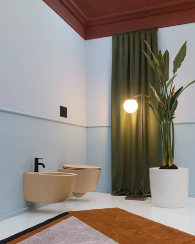 Misa wisząca WC z deską wolnoopadającą Axa EVA, biały połysk